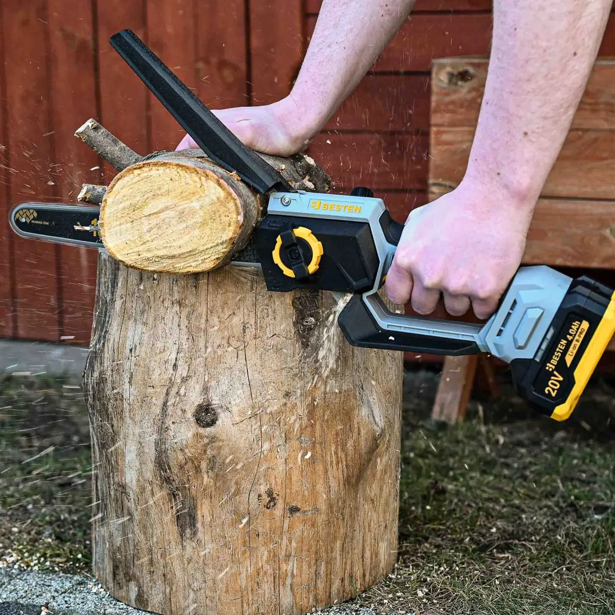 Zastosowanie Piła akumulatorowa 8 i 10 cali BESTEN BE0002916